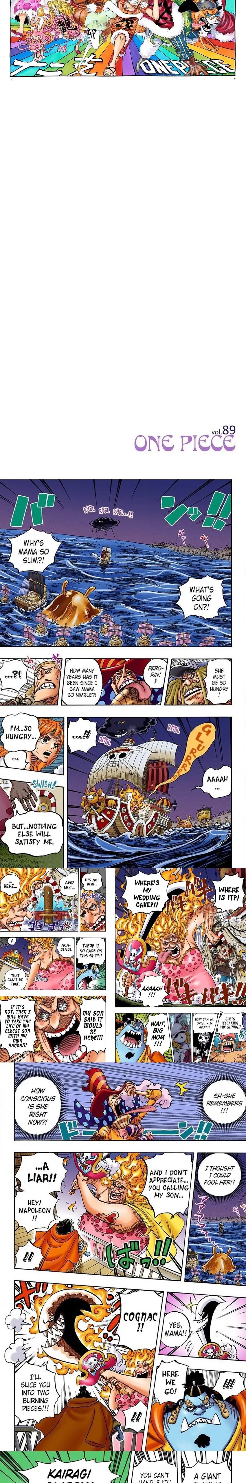 One Piece Digital Colored Chapter 890 image 3